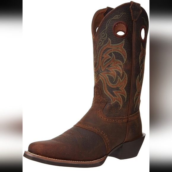 Justin Boots Other - Justin Stampede Western Leather Cowboy Boots Style 2523 Men's Size 8.5D